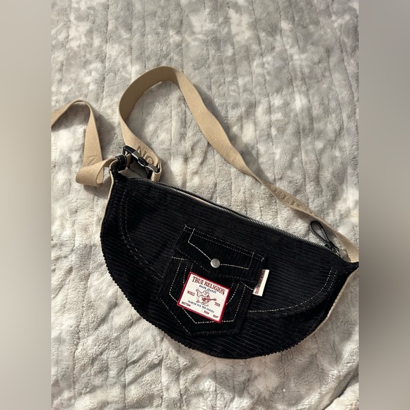 True Religion Handbags - True Religion Black Crossbody Bag